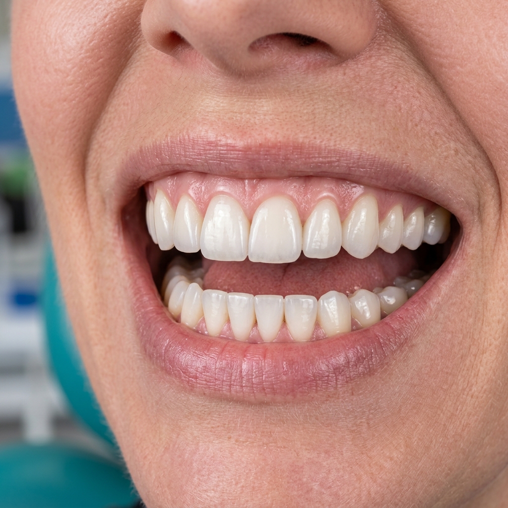تجميل الأسنان وتركيب تيجان الزيركون - After